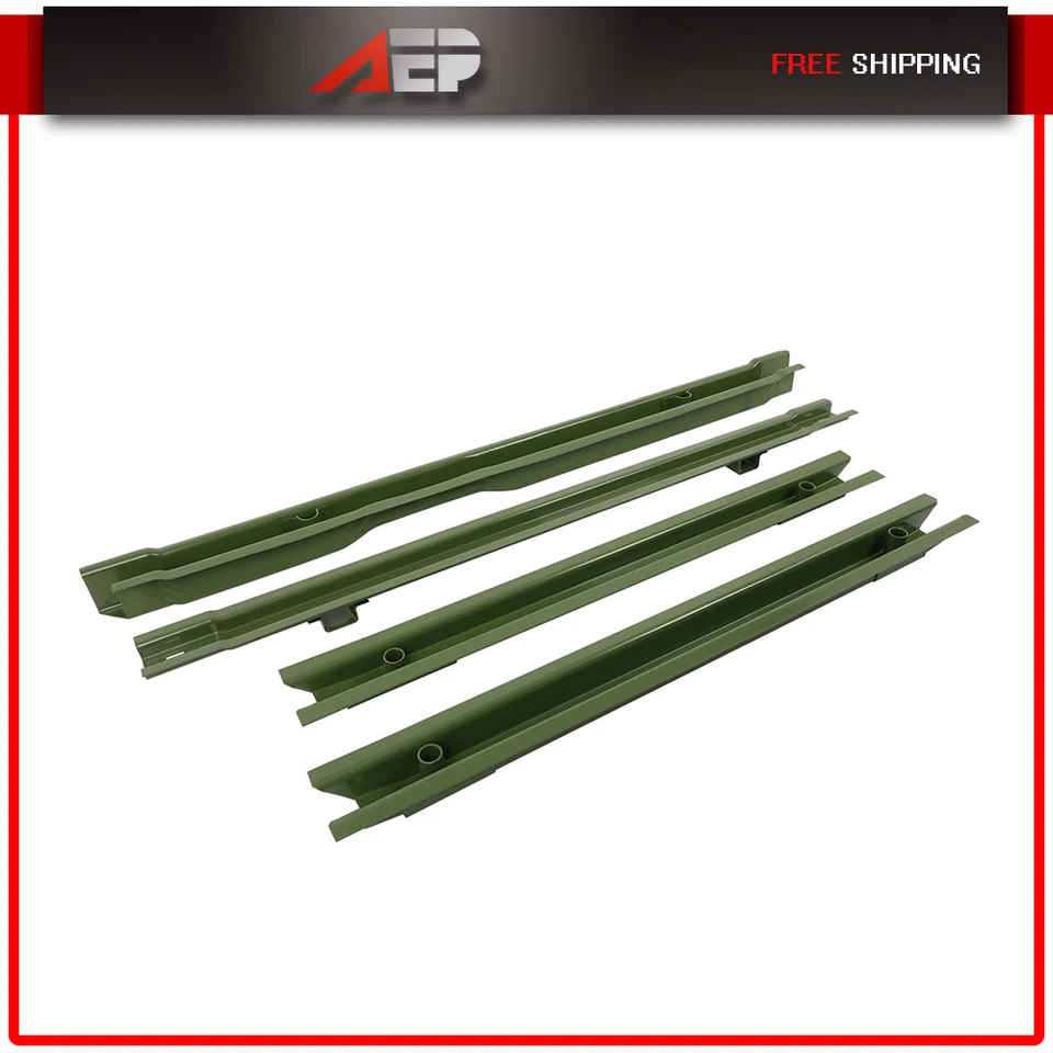 Truck Bed Crossmember Short Steel Rails Kit For Ford F-250/ F-350 Super Duty - Image 2 of 4