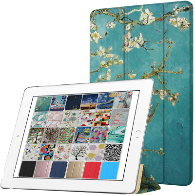 iPad Air 3 PRO 10.5 9.7 10.9 7.9 10.2 Printed PC Dual Angle Stand Cover Blossom