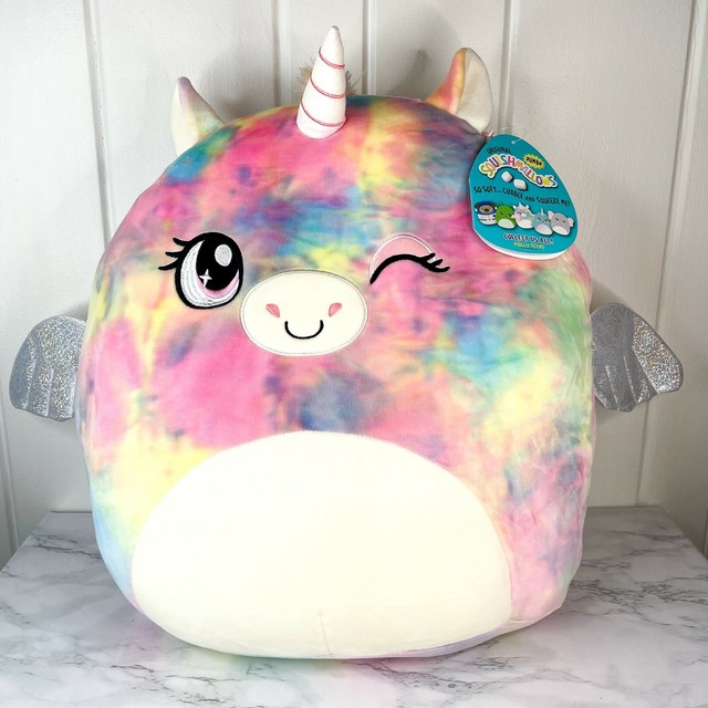 Squishmallow 16” Finn The Green Alien Jumbo Plush 16 Inch for sale