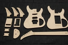 Guitar Templates ~ Vandenberg ~ 1/2" MDF ~ CNC Router Set w/ Neck