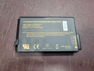 Getac V200 V100 Rugged Laptop Battery Used Tested BP-LP2900/33-01PI