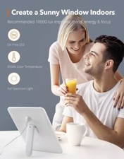 NWB Miroco Light Therapy Lamp w/Timer Function  Memory Function