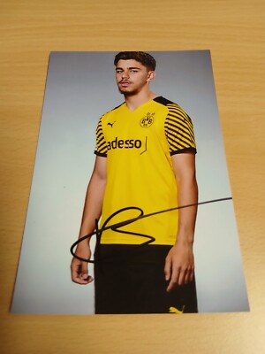 Signiertes Foto Abu Bekir Ömer El Zein Borussia Dortmund NEU (3)