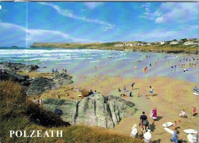 AK POLZEATH Wolkenhimmel Wasser Ökoregion Natur Natur Landschaft Kunst AA04112