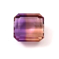 Loose Gemstone Natural Loupe Clean Ametrine Emerald Cut Faceted Octagon A1650