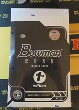 2022 BOWMAN BASEBALL 1ST EDITION ON LINE EXCLUSIVE FACTORY SEALED HOBBY BOX