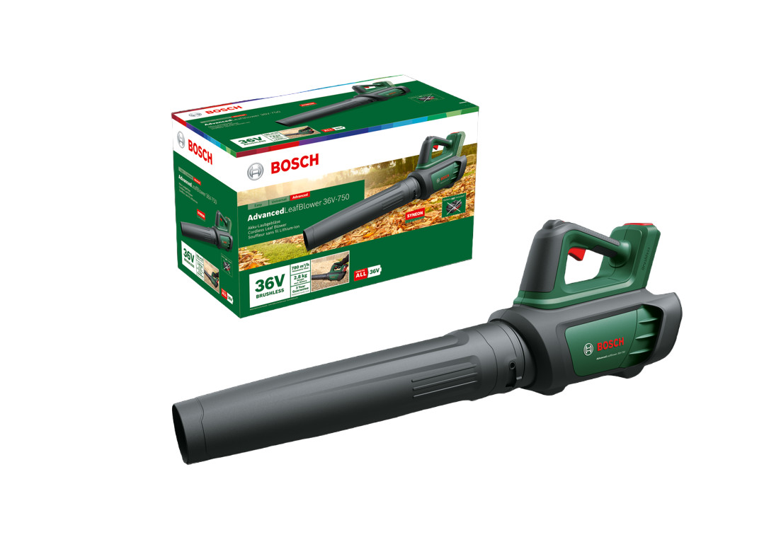 Bosch ADVANCEDLEAFBLOWER 36V-750 Brushless Garden Leaf Blower 1 x 2ah Li-ion Battery Charger - Image 3