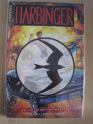 VORBOTE: KINDER des 8. TAGES. Valiant 1992 GRAPHIC NOVEL von Shooter, Lapham