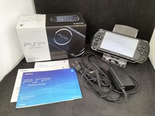 B1506 Sony PSP 3000 console Piano Black Handheld system Japan w/Box manual fx