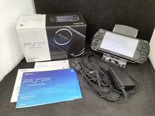 B1506 Sony PSP 3000 console Piano Black Handheld system Japan w/Box manual fx