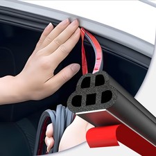 34 Ft Car Door Seal Strip Universal Self Adhesive Automotive Weather Strippin...