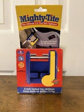 MIGHTY TITE Ultimate Seat Belt Tightener Auto Car Toddler Baby Sunshine Kids New