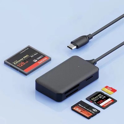 USB Typ-C 3.0 Speicherkartenleser für Micro SD SDHC SDXC MMC TF CF MS Kamera