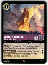Alma Madrigal - Keeper of the Flame 58/204 Rare Wilds Unknown Lorcana Near Mint