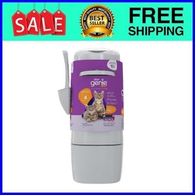 Litter Genie XL+ Cat Litter Disposal System for Ultimate Odor Control