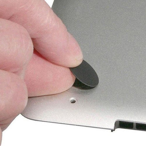 4 Pcs Laptop Rubber Pad Foot Pads with Screw Bottom Supplies for Pro - Afbeelding 5 van 8