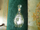 Vintage Harper Decanter - Etched Story Decanter - Courting Couple Decanter — photo 2