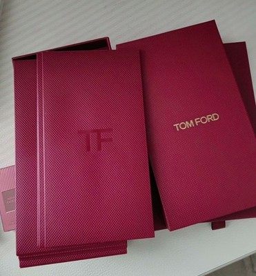 Official Gift Box of 10 Tom Ford Designer Brand New Year Lucky Money Red Packet
