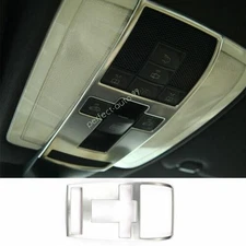 For Benz E-Class 2009-2014 2015 Silver Steel Roof Front Reading Light Cover