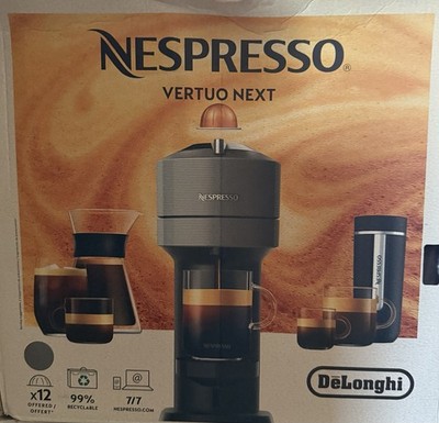 Nespresso Vertuo Next Coffee and Espresso Machine Black  (Expired Sample Pods)