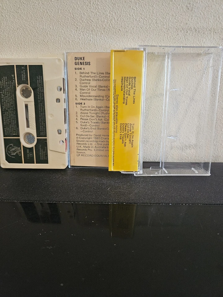 GENESIS Duke 1980 CASSETTE TAPE PHIL COLLINS AUSTRALIAN RELEASE - Image 3 of 4