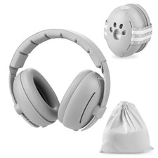 PandaEar Baby Ear Muffs, 2-in-1 Baby Ear Protection Noise Cancelling Headpho...