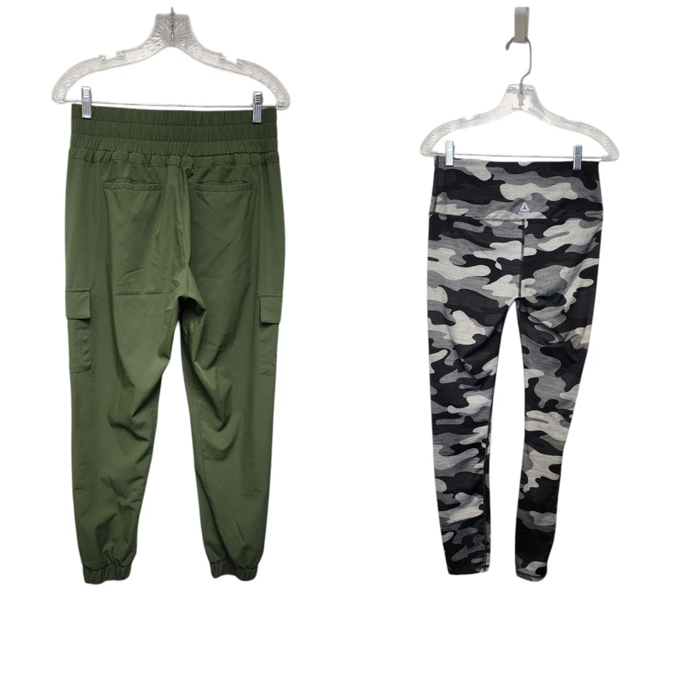 Leggings Reebok Precision Highrise - Camuflaje/Kyodan Verde Oliva Carga Pantalones M Foto 2 de 4
