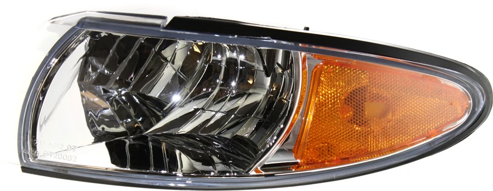 Luces esquineras delanteras izquierdas ámbar y plástico transparente para Grand Prix 1997-2003 V Foto 4 de 4