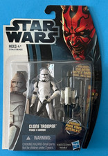 STAR WARS CLONE WARS CLONE TROOPER PHASE II ARMOR CW2 DARTH MAUL CARD