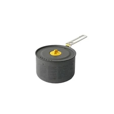 Portable Alloy Cooking Pot, Nonstick Surface, Compact Design, 1.3L Capacity