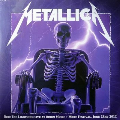 metallica: ride the lightning - live at orion music more fest LP