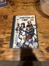 Virtua Cop 2 (Sega Saturn) CIB Complete w Manual + Registration + Foam LN MINT