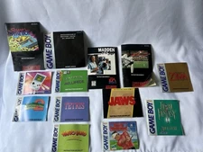 Lot Of 13 Nintendo Game Boy Super NES Instructions Manual Booklets Vintage 