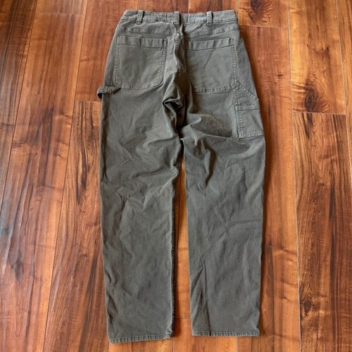 Abercrombie & Fitch Brown Stretch Carpenter Pants Mens 30x32 Y2K Skater - Picture 3 of 6