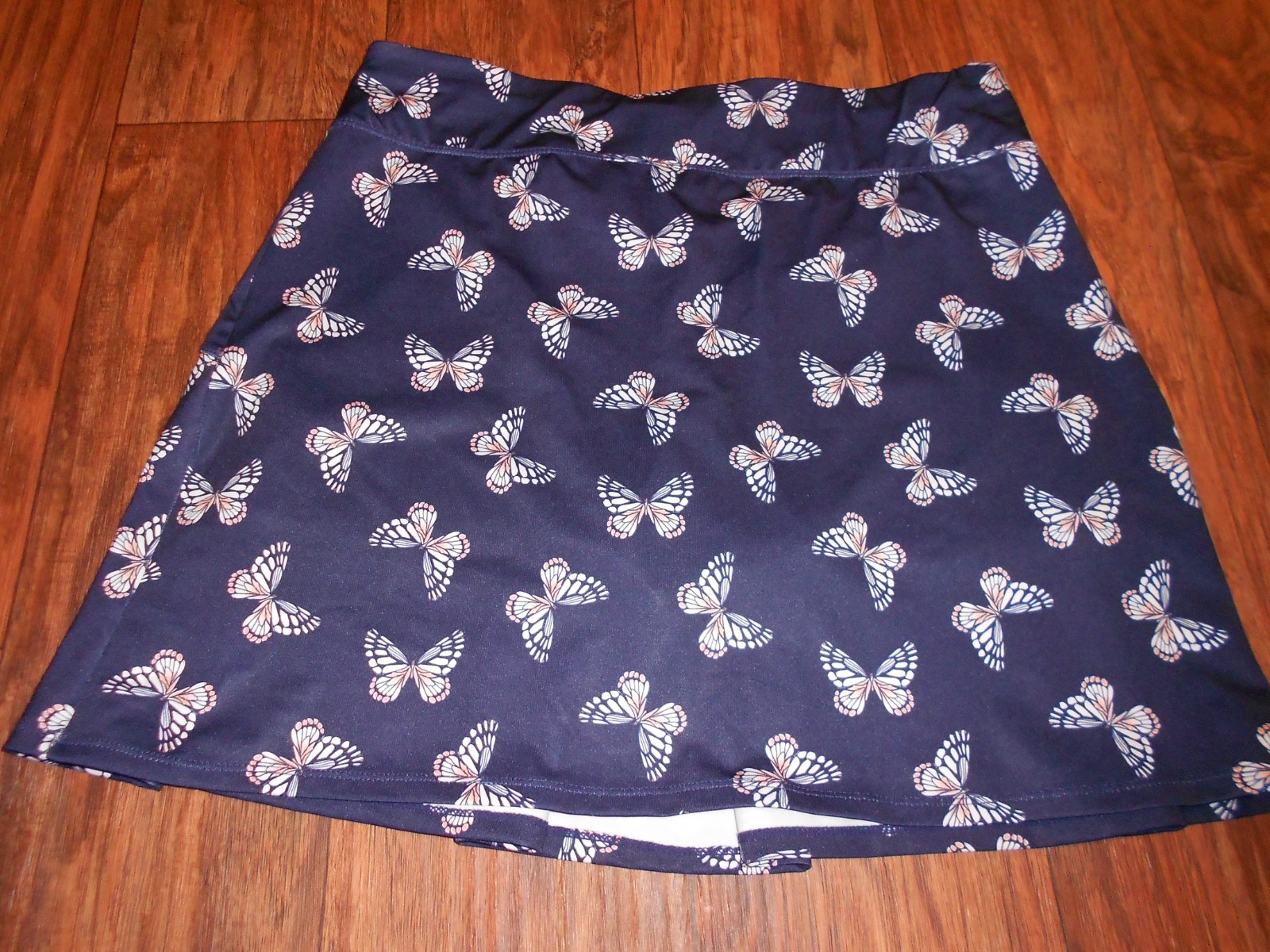Coral Bay Golf womens golf skirt skort size M medium MINT cond butterflies