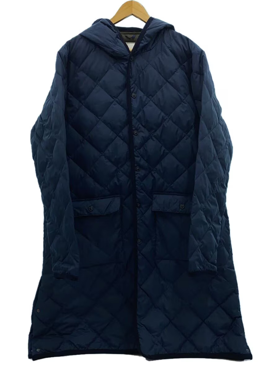 TAION Long Down Jacket Polyester NVY - image 1