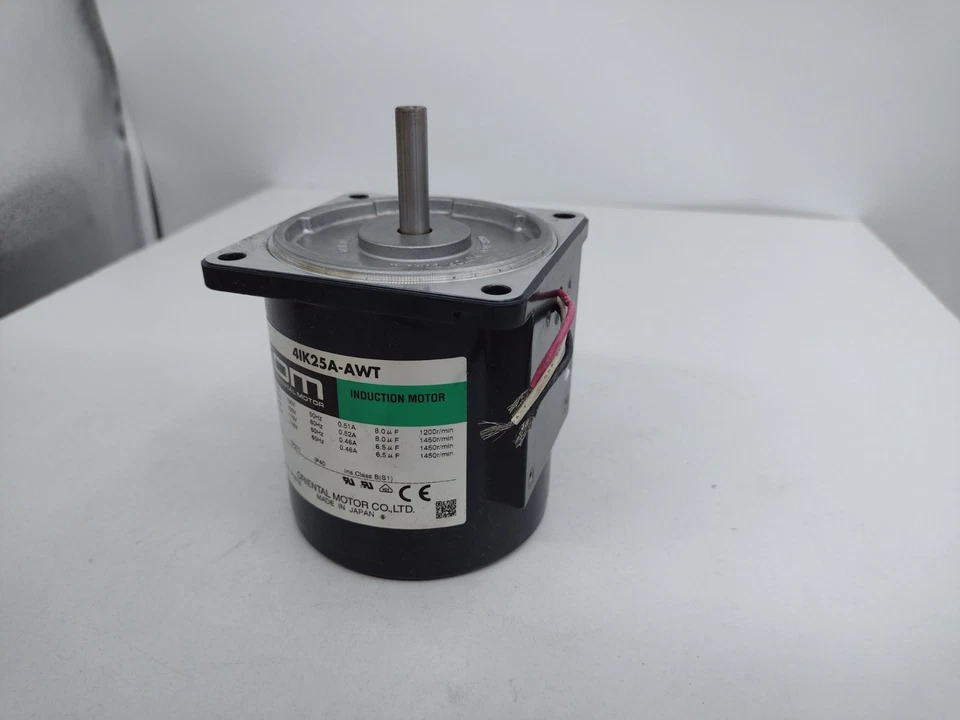 *** Oriental Motor Induction Motor 4IK25A-AWTU 110/115V 60Hz *Missing Capacitor* - Image 2 of 4