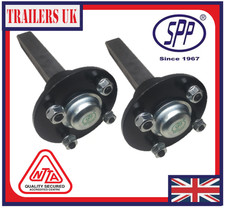 SPP Sealed Bearing ATV 4" Hubs and Stubs (PAIR) - FREE DELIVERY