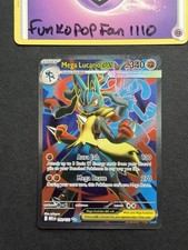 Mega Lucario ex 160/132 Me01: Mega Evoluzione Ultra Rara Carta Pokemon Full Art