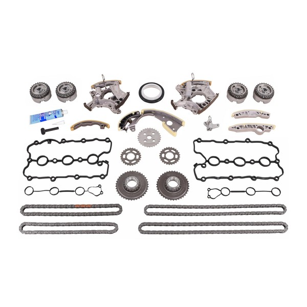 Steuerkettensatz FüR Audi 3.2 FSI Benziner AUK BKH BDW BPK A4 B7 A6 C6 A8 4E-image