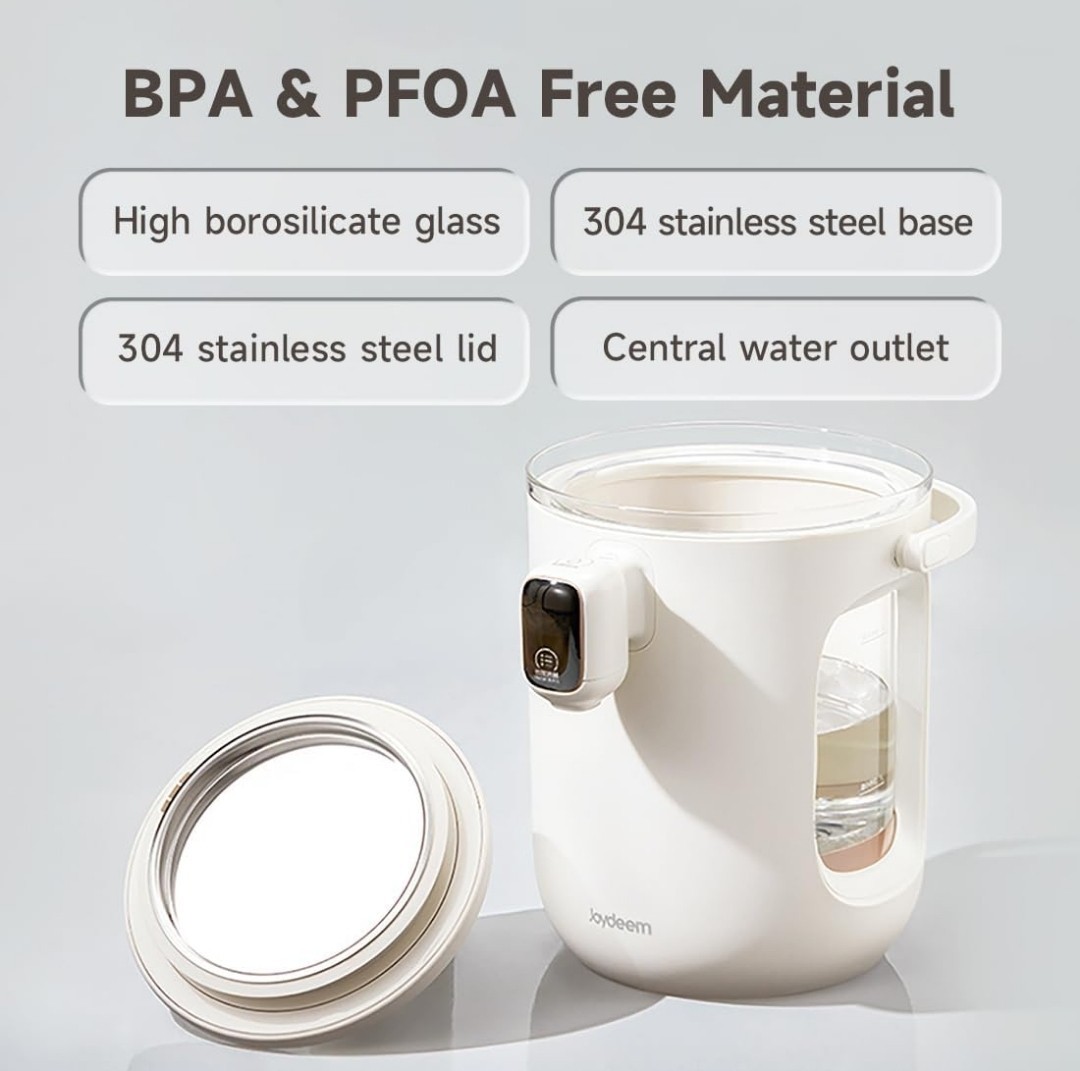 Joydeem Hot Water Dispenser, Glass Water Boiler and Warmer, 5 Keep Warm Tempe...