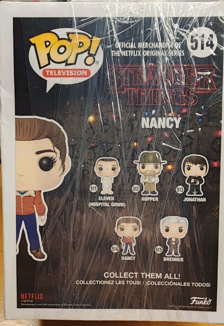 Funko Pop! Vinyl: Stranger Things - Nancy Wheeler (w/ Gun) #514