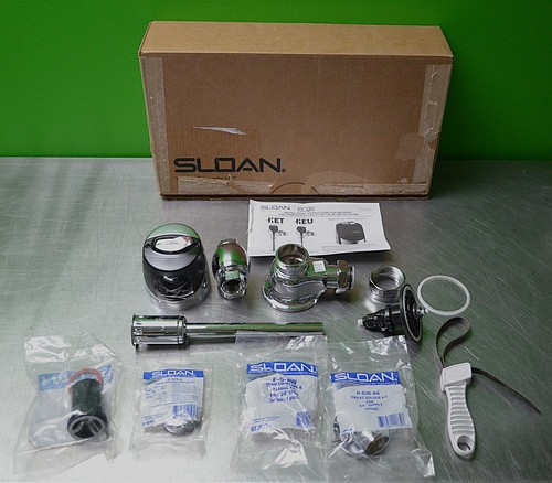 Sloan 8186-0.125 Exposed Battery Operated Sensor Urinal HEU Flushometer Mod 8100