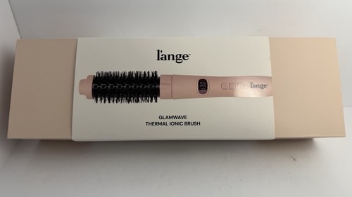 L'ange GLAMWAVE Thermal Ionic Heated Round Brush Used In Orig. Box 360 Degree