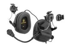 OPSMEN Tactical Earmor M32H Electronic Headphones for FAST Helmets Black