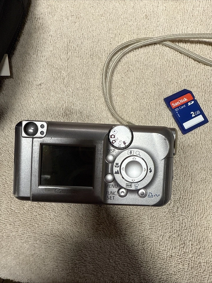 Canon PowerShot A410 3.2MP Digital Camera Silver – tested - Image 3 of 4