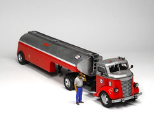 164 S Scale 38 Chevy Coe Truck Tank Trailer Custom Made For First Gear 164 164 S Scale 38 Chevy Coe Truck Tank Trailer Custom Made For First Gear 164