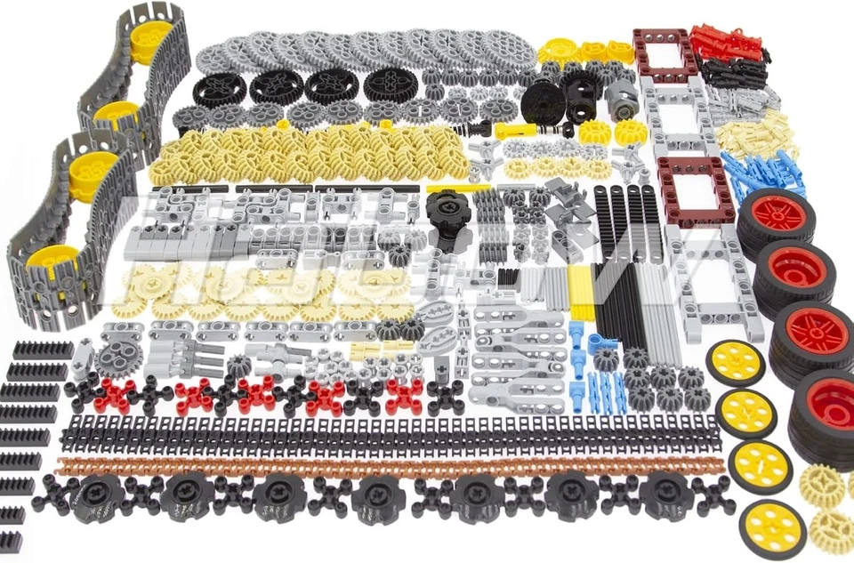 852 piezas Technic-Parts Engranajes-Eje-Pin-Conector Compatible con Lego-Technic, S... Foto 4 de 4