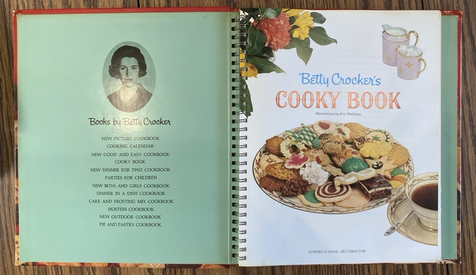 Betty Crocker's Cooky Book 1963 Edition 2002 Reproduction Christmas Holiday Foto 3 de 4