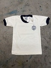 NWT Vintage US Naval Academy USNA Ringer Tee Single Stitch Kids XS 2-4 USA Made